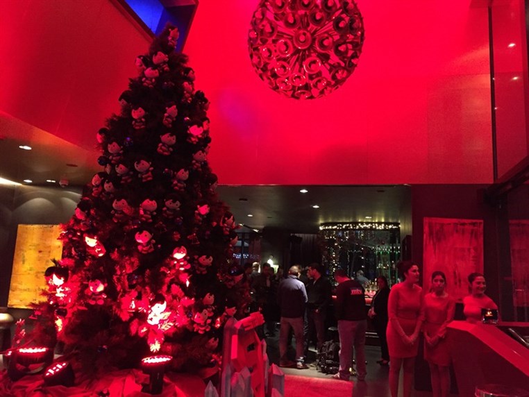 Light up a Christmas tree at Smallville 
